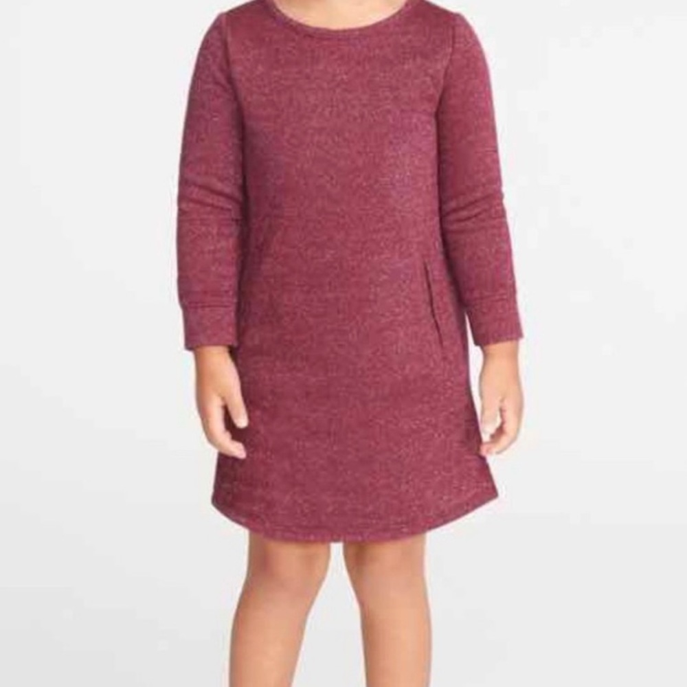 Old Navy Fleece Shift Dress For Toddler Girls(NWT)